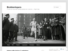 Tablet Screenshot of brokkenlopers.wordpress.com