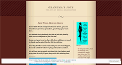 Desktop Screenshot of grandmasjoy.wordpress.com