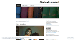 Desktop Screenshot of diariodesunami.wordpress.com