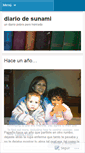 Mobile Screenshot of diariodesunami.wordpress.com