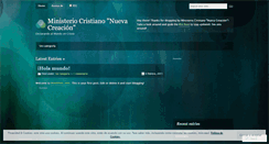 Desktop Screenshot of nuevacreacionsv.wordpress.com