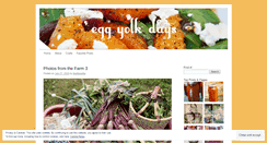 Desktop Screenshot of eggyolkdays.wordpress.com