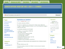 Tablet Screenshot of aidevie.wordpress.com