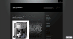 Desktop Screenshot of coffeematch.wordpress.com