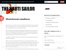Tablet Screenshot of nautisailor.wordpress.com