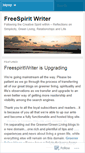 Mobile Screenshot of freespiritwriter.wordpress.com