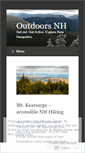 Mobile Screenshot of outdoorsnh.wordpress.com