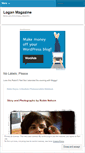 Mobile Screenshot of loganmagazine.wordpress.com