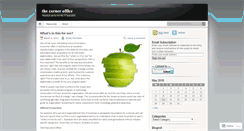 Desktop Screenshot of cornerofficeguy.wordpress.com