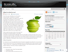 Tablet Screenshot of cornerofficeguy.wordpress.com