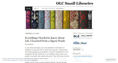 Desktop Screenshot of olcsmalllibraries.wordpress.com