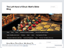 Tablet Screenshot of mattsbibleblog.wordpress.com