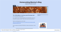 Desktop Screenshot of homecookingmommy.wordpress.com