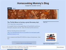 Tablet Screenshot of homecookingmommy.wordpress.com