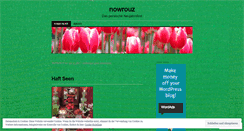 Desktop Screenshot of nowrouz.wordpress.com
