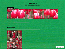 Tablet Screenshot of nowrouz.wordpress.com