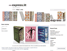Tablet Screenshot of expresslit.wordpress.com