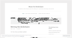 Desktop Screenshot of musicfordeckchairs.wordpress.com