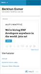 Mobile Screenshot of berkhanesmer.wordpress.com
