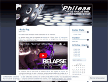 Tablet Screenshot of phileasfog.wordpress.com