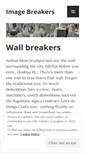 Mobile Screenshot of imagebreakers.wordpress.com