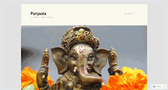 Desktop Screenshot of parijaata.wordpress.com