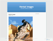 Tablet Screenshot of hentaimages.wordpress.com