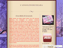 Tablet Screenshot of angolinodichiara.wordpress.com