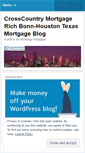 Mobile Screenshot of houstonmortgage.wordpress.com