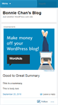 Mobile Screenshot of bonniechansblog.wordpress.com