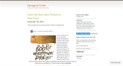 Desktop Screenshot of liturgicalcredo.wordpress.com