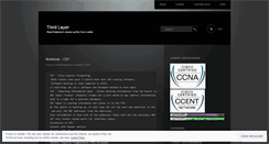 Desktop Screenshot of 3rdlayer.wordpress.com