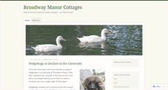 Desktop Screenshot of cotswoldnaturediary.wordpress.com