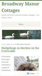 Mobile Screenshot of cotswoldnaturediary.wordpress.com