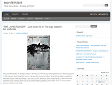 Tablet Screenshot of moviefestive.wordpress.com