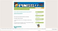 Desktop Screenshot of pinss77.wordpress.com