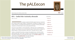 Desktop Screenshot of paleeocon.wordpress.com