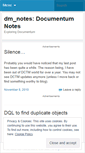 Mobile Screenshot of dmnotes.wordpress.com