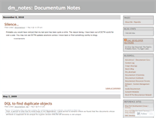 Tablet Screenshot of dmnotes.wordpress.com