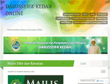 Tablet Screenshot of darussyifakedah.wordpress.com