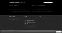 Desktop Screenshot of livinginhudson.wordpress.com