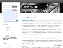 Tablet Screenshot of jenawalks.wordpress.com