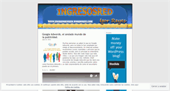 Desktop Screenshot of ingresoenred.wordpress.com