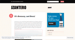 Desktop Screenshot of jzantero.wordpress.com