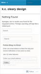 Mobile Screenshot of kcoleary.wordpress.com