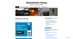 Desktop Screenshot of blackdaffodill.wordpress.com