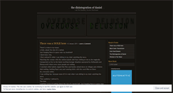 Desktop Screenshot of overdosedelusion.wordpress.com