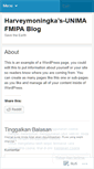 Mobile Screenshot of harveymoningka.wordpress.com
