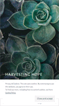 Mobile Screenshot of harvestingdandelions.wordpress.com