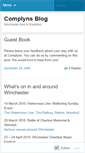 Mobile Screenshot of complyns.wordpress.com